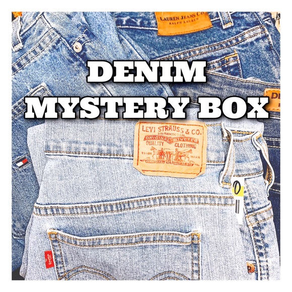 Levi's Denim - Denim mystery box 👖📦